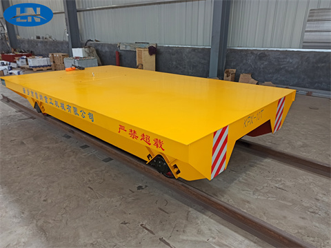 Leina Heavy Industry Battery Rail Transfer Trolley พร้อมโหลด 10 ตันใหม่การถ่ายโอนไฟฟ้า