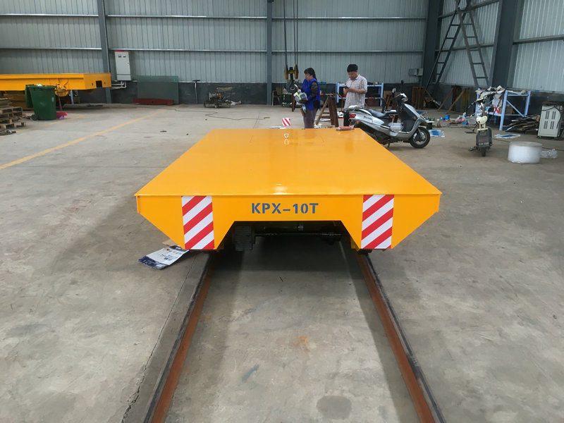 10 ตัน Track รถเข็นถ่ายโอนไฟฟ้า