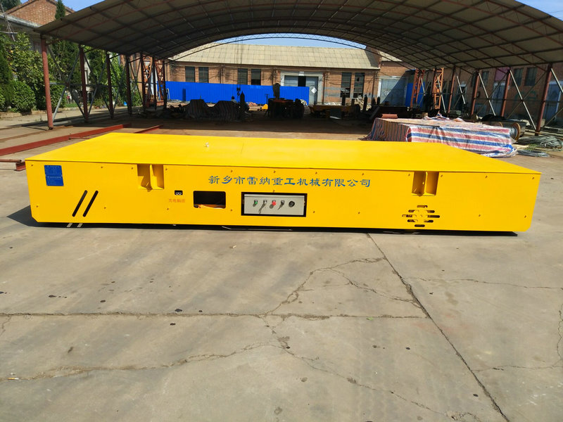 แบตเตอรี่ Powered Flat Transfer Trolley