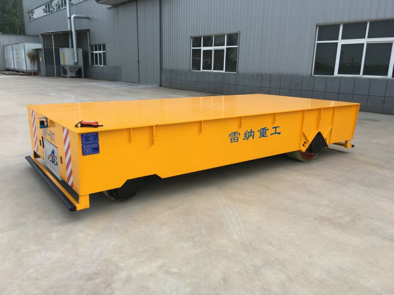 มอเตอร์ขับเคลื่อน 60T ไฟฟ้า Trackless Transfer Wagon